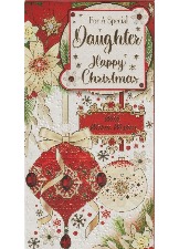 For A Special Daughter Happy Christmas